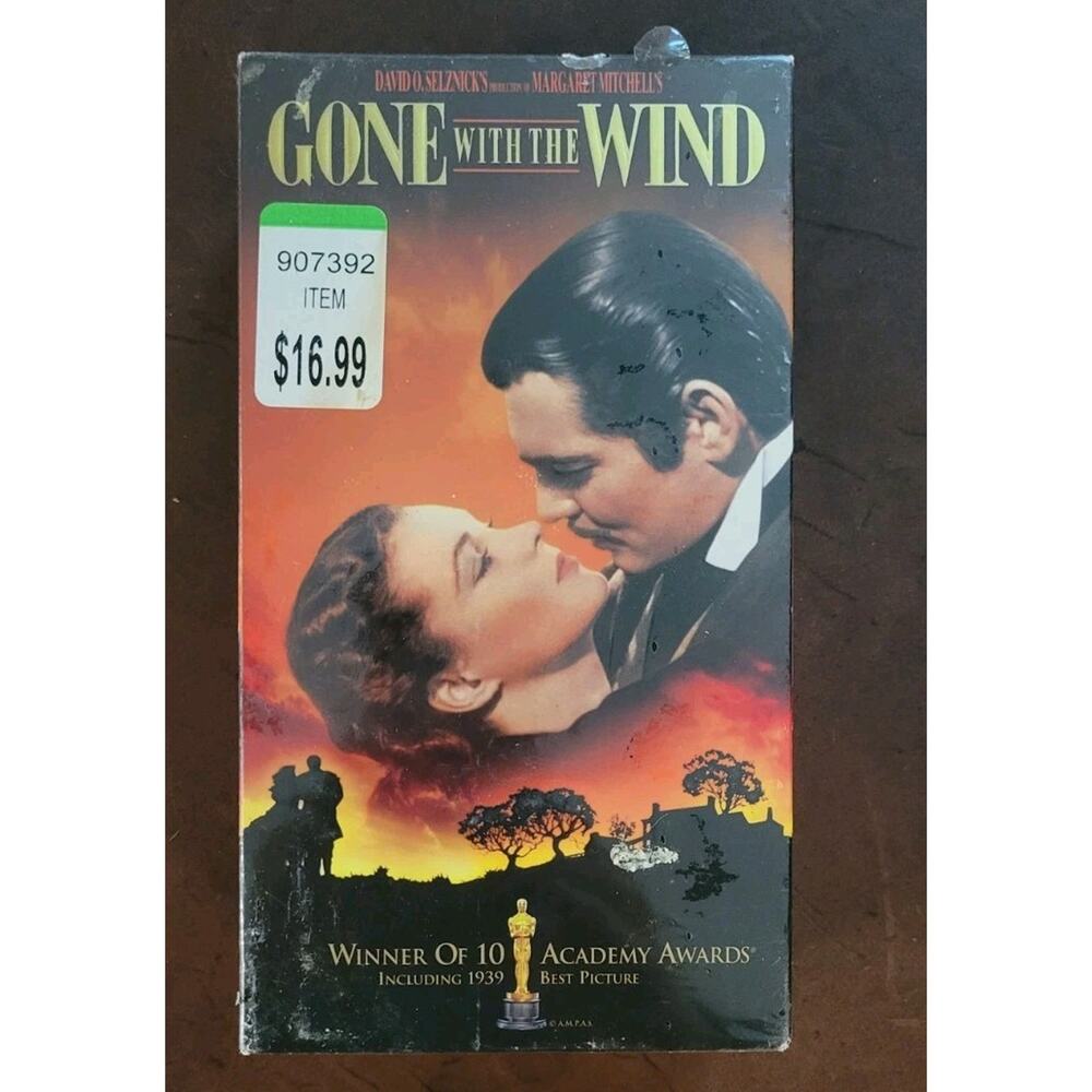 Gone With the Wind VHS 1998 Digitally Re-Mastered Factory Sealed NOS See Desc.